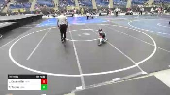 58 lbs Rr Rnd 2 - Lanikai Ostermiller, Pioneer Grappling vs Blakelee Turner, Utah Gulls Wrestling