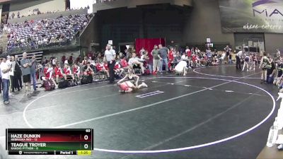 60 lbs Round 5 (6 Team) - Haze Dunkin, Nebraska Red vs Teague Troyer, Kansas Python