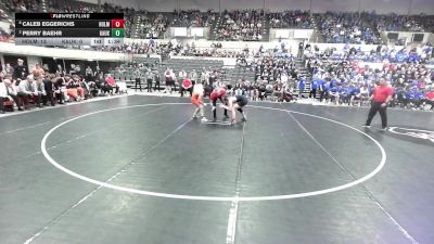 132 lbs Perry Baehr, Kaukauna vs Caleb Eggerichs, Holmen