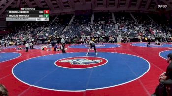 1A-132 lbs Cons. Round 2 - Michael Hedrick, Heard County vs Thomas Morgan, Commerce Hs