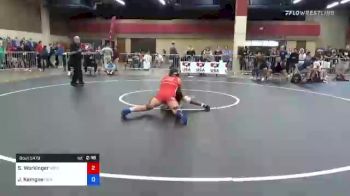 72 kg Consi Of 4 - Shannon Workinger, Ascend Wrestling Academy vs Jessica Kemgne, New York