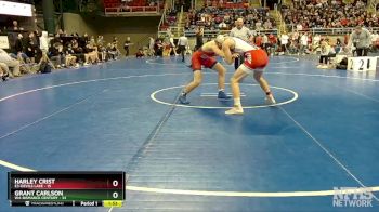 172 lbs Wb 1 - Grant Carlson, W4-Bismarck Century vs Harley Crist, E3-Devils Lake