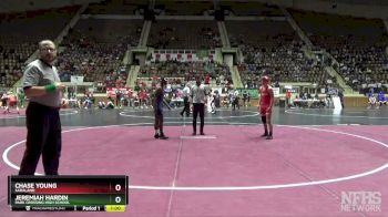6A 138 lbs Cons. Round 3 - Chase Young, Saraland vs Jeremiah Hardin, Park Crossing High School