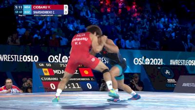 60 kg Final 1-2 - Victor Ciobanu, Moldova vs Zholaman Sharshenbekov, Kyrgyzstan