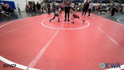 46 lbs Consi Of 16 #2 - Helena Klhar, IRONMEN Wrestling Club vs Rory Rice, Coweta Tiger Wrestling