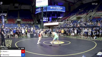 170 lbs Cons 64 #2 - Duke Myers, Indiana vs Patrick Downing, Illinois