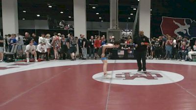 55 kg Cons. Rd Of 64 - Beau Fennick, Young Guns Wrestling Club vs Hudson Vanderpool, Pioneer Grappling Academy