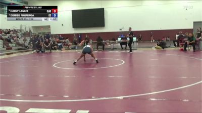 124 lbs Semifinal - Denise Figueroa, Cerritos College vs Haely Lemus, East Los Angeles College