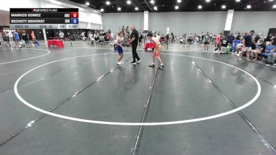 132 lbs Markos Gomez, Arizona vs Beckett Rehorst, South Dakota Blue