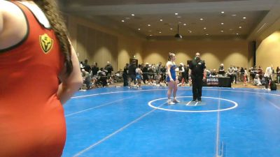 190 lbs Cons. Semis - Delina Gritz, Empire Wrestling Academy vs Caroline Hattala