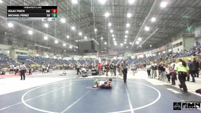87 lbs Rr Rnd 1 - Isaac Finch, CWC Thunder vs Michael Perez, Top Notch