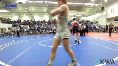 132 lbs Semifinal - Gentry Ward, Red Ryder Wrestling Club vs Joshua Compton, Keystone Kids Wrestling Club