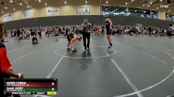 100 lbs Round 3 - Asher Cabral, Mat Assassins Black vs Dane Avery, SouthWest Elite