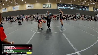 100 lbs Round 3 - Asher Cabral, Mat Assassins Black vs Dane Avery, SouthWest Elite