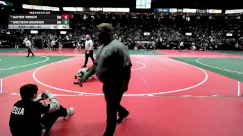 45 lbs Cons. Semi - Greyson Grunden, EWO3 vs Jaxton Wirick, EWO3