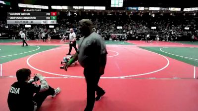 45 lbs Cons. Semi - Greyson Grunden, EWO3 vs Jaxton Wirick, EWO3