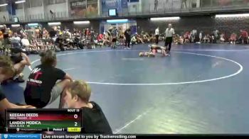 85 lbs Round 4 (8 Team) - Keegan Deeds, Well Trained vs Landen Modica, NOLA Black