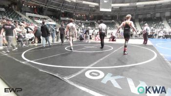 130 lbs Semifinal - Clinton Stout Jr., Keystone Wrestling Club vs Chance Dewey, Tulsa Blue T Panthers