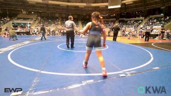 3rd Place - Arabella Kearns, Honey Badgers Wrestling Club vs Emma Luper, Wyandotte Youth Wrestling