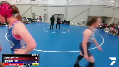 112 lbs Round 5 (6 Team) - Amelia Murphy, Indiana vs Xoey Zollinger, Idaho