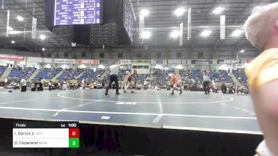 120 lbs Final - Isaac Garcia Jr, Jefferson vs Quint Copeland, Bennett WC