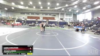 131 lbs Round 2 (3 Team) - James Hargather, Hilton vs Rowan Larsen, Yorktown Sr