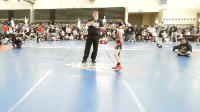 73 lbs Rr Rnd 7 - Luke Donaruma, Smitty's Barn Black - ESC vs Geo Rinaldi, All I See Is Gold Academy Stripes - ESC