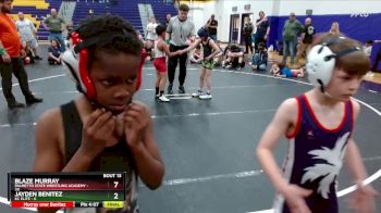 75 lbs Round 5 (6 Team) - William Duty, Palmetto State Wrestling Academy vs Jackson Keith, KC Elite