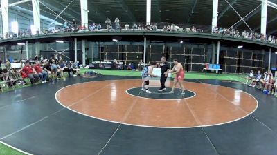 207 lbs Janessa Fischer, Hawaii vs Leontine Evans, New York