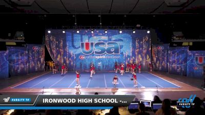 Ironwood High School - Varsity Show Cheer Intermediate [2022 Varsity Show Cheer Intermediate] 2022 USA Nationals: Spirit/College/Junior