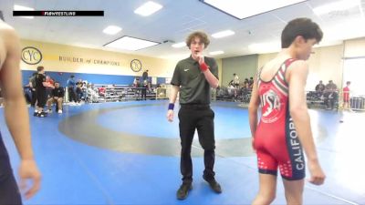 52.5kg Round 3 - Connor Griffin, Community Youth Center - Conco vs Ashton Wong, Community Youth Center - Conco