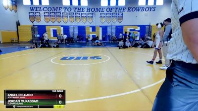 120 Gold Round 5 - Jordan Mukaddam, Fleming Island vs Angel Delgado, Southwest Miami