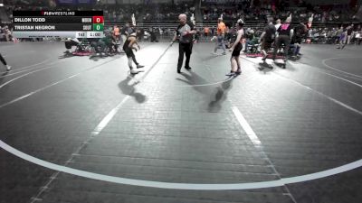 90 lbs Round Of 32 - Dillon Todd, Mount Olive vs Tristan Negron, South Plainfield