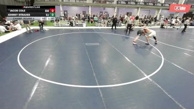 Junior Boys - 175 lbs Champ. Round 2 - Jacob Cole, Central Indiana Academy Of Wrestling vs Johnny Strauss, Illinois