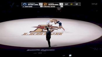 197 lbs - Josh Barr, Penn State vs Michael Beard, Lehigh