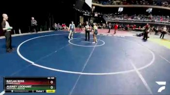 6A 165 lbs Quarterfinal - Raylan Ross, Cypress Ranch vs Audrey Lockhart, Wolfforth Frenship