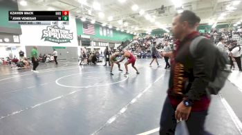 190 lbs Cons. Semi - John Venegas, Victor Valley vs Xzavien Mack, Barstow
