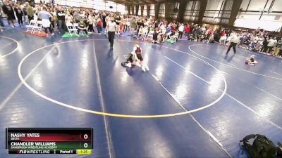 59 lbs Quarterfinal - Chandler Williams, Sanderson Wrestling Academy vs Nashy Yates, Delta