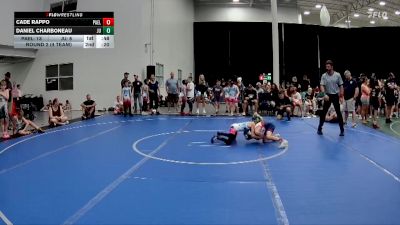 60 lbs Round 2 (4 Team) - Cade Rappo, PA East Lightning vs Daniel Charboneau, Journeymen Uprising