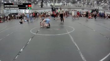 110 lbs Round 7 (8 Team) - Aaron Szumowski, The Outsiders vs Jayden Prosseda, Mavericks