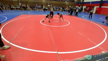 52-55 lbs Rr Rnd 3 - Trinity Jaramillo, Hilldale Youth Wrestling Club vs Presley Maturino, Broken Arrow Wrestling Club