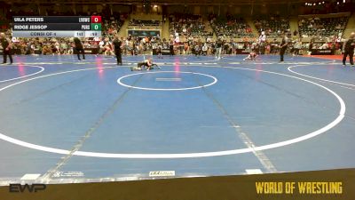 46 lbs Consi Of 4 - Uila Peters, LV Bear Wrestling Club vs Ridge Jessop, Pursuit