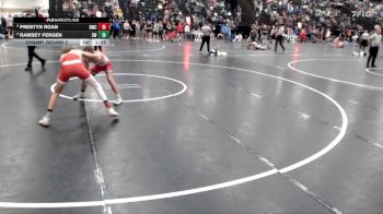 120 lbs Champ. Round 2 - Ramsey Fergen, SBL Warriors vs Prestyn Roan, Riverside Wrestling Club