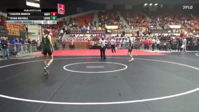 106 lbs Cons. Round 2 - Colton Minick, Independence Hs vs Ryan Nickell, LaCygne-Prairie View Hs