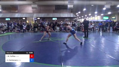 125 lbs Rnd Of 16 - Mika Yoffee, Legends Of Gold Las Vegas vs Victoria Carbonaro, New Jersey