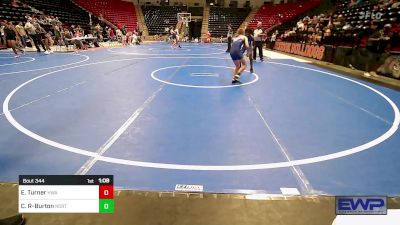 90-95 lbs Rr Rnd 5 - EJ Turner, HURRICANE WRESTLING ACADEMY vs Colton Risinger-Burton, North Desoto Wrestling Academy