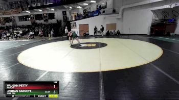 184 lbs Cons. Round 3 - Jordan Barnett, Lake Erie vs Vaughn Petty, Findlay