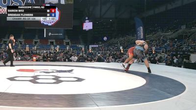 285 lbs Champ. Rd Of 128 - Darion Bitz, North Dakota vs Brendan Flowers, Ohio
