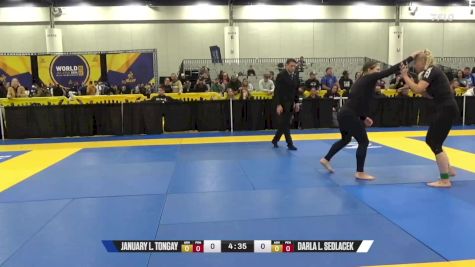 Darla L. Sedlacek vs January L. Tongay 2024 World IBJJF Jiu-Jitsu No-Gi Championship