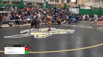 220 lbs Prelims - John Perez, Highland vs Stephen Warrick, Springfield Central